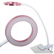 Gibljiva 24 LED kozmetična namizna svetilka USB sponka
