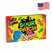 Sour Patch Kids Extreme Candy Theatre Box - žvečljivi sladko-kisli bonboni s sadnimi okusi, 99 g