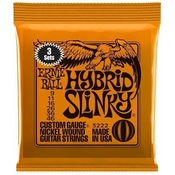 Ernie Ball 3222 Nickel Hybrid Slinky Electric Guitar Strings 3-Pack
