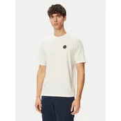 Napapijri Majica  S-Badge NP0A8949 Bela Regular Fit