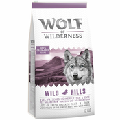 Ekonomično pakiranje Wolf of Wilderness 2 x 12 kg - Great Desert - puretina