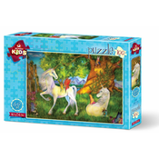 ART PUZZLE Sestavljanka Enorožci 100 kosov