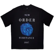 New Order Majica Substance 1987 Unisex Black L