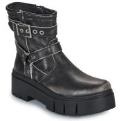 Art za ženske. 1176712EH003_001 Usnjeni gležnjarji 1767 Leeds siva (40), 3 do 5 cm, Zip, Priložnostno