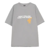 Cropp - Majica s natpisom - light grey