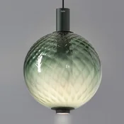 OLEV LED obesek BEAM STICK NUANCE BALLOTON, zelen O 20 cm 927 - Dnevna soba/jedilnica - Dizajn - Steklo