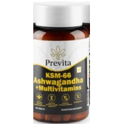 Previta Ashwagandha + Multivitamini KSM66, 60 kapsula