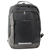 slomart Poslovni nahrbtnik LEAN z USB polnilnikom, za laptop, črn, 16L