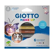 Barvice za obraz GIOTTO Make Up set - 6 kosov (poslikava)