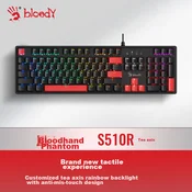 A4Tech Tastatura, Žicana, Šarena