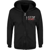 Mötley Crüe 40 Years (Back Print) Black M Kapuco