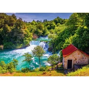 Alipson Puzzle - Puzzle Cascades de Krka, Hrvatska - 1 000 dijelova