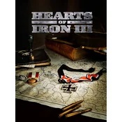 Paradox Interactive Game Key Hearts of Iron III (Cijeli svijet)