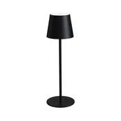 LED Zatemnitvena polnilna namizna svetilka LED/4W/4000 mAh 3000/4000/5500K IP44 črna