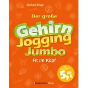 Der große Gehirnjogging-Jumbo - fit im Kopf