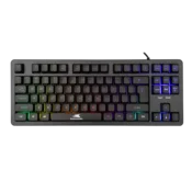 Baracuda BGK 01114 KRILL Tastatura sa pozadinskim osvetljenjem, USB 2.0, Crna
