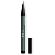DIOR Diorshow Liquid Liner tekoče črtalo v peresu vodoodporno odtenek 386 Pearly Emerald 0.55 ml