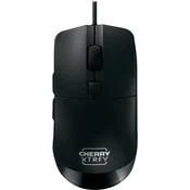 CHERRY XTRFY M50 igralna miška, Desničarska, Ergonomska, Žična, Črna
