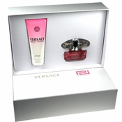 Versace Bright Crystal darilni set II. toaletna voda 50 ml + mleko za telo 100 ml