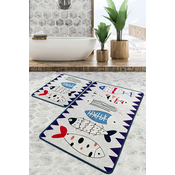 Lessentiel Maison Set 2 prostirke za kupatilo Šareni