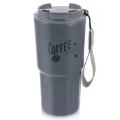 shumee Jeklena termo skodelica, neprepustna za tople in hladne napitke za avtomobile, 590 ml