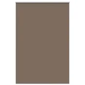 Vidaxl Rolo zatemnitvena senčila kavne barve 150x210 cm, širina blaga 146,6 cm, poliester