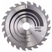 BOSCH List kružne testere Optiline Wood 200 x 30 x 2.8 mm. 24