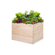 ATMOWOOD Lesena visoka greda 80 x 60 x 60 cm