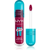 NYX Professional Makeup Lip IV dolgoobstojni sijaj za ustnice z vlažilnim učinkom odtenek Magenta Mist 5 ml