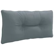 vidaXL Hrbtna blazina PUTTEN 100% poliester Modra 70 x 40 x 10 cm
