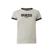 GUESS Majica kremna/črna