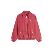 Tommy Jeans Prehodna jakna svetlo rdeča