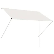 Vidaxl Zložljiva tenda 200x150 cm krem