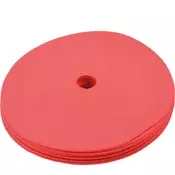 Cawila Trening stožci Cawila Gummi Markierungsscheiben 10pcs Set, red