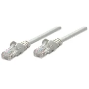 Intellinet UTP Cat6,CCA,U/UTP, PVC, RJ45, 10m,sivi