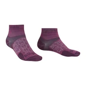 Bridgedale Trail Run Ultralight Zero Merino Sport Low ženske nogavice, vijolična (L)