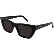 Saint Laurent SL276MICA 032 L (55) Črna/Črna