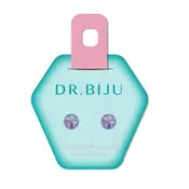 Dr.Biju minduše 6.2mm lila krug DRI62C003