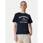 Weekend Max Mara Majica Tenue 2615971051 Mornarsko modra Regular Fit