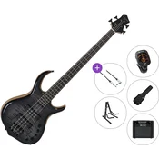 Sire Marcus Miller M7 Swamp Ash-4 2nd Gen Premium SET Transparent Black Električna bas kitara