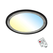 Brilo - LED prigušiva stropna svetiljka SLIM LED/22W/230V 2700-6500K + daljinski upravljac