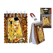 Carmani GUSTAV KLIMT KISS MAGNETNI ZVEZEK ZA HLADILNIK