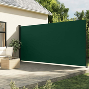 Bocna tenda na uvlacenje tamnozelena 200 x 600 cm