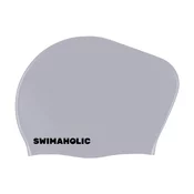 Swimaholic long hair cap grey