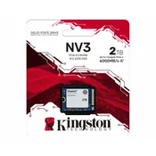 KINGSTON 2TB M.2 2230 NVMe SNV3SM3 2T0 series NV3 SSD (HDD04317)