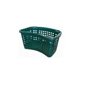shumee Polna ovalna košara 25l 20 kg zelena