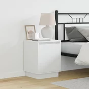 vidaXL vidaXL Nočne omarice Set 2 Bela Inženirski les 39 x 34.5 x 50 cm, (22067475)