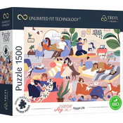 Trefl Puzzle UFT Everyday Joy: Comfortable life 1500 kosov
