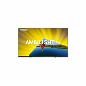 PHILIPS LED TV 55PUS8079, 12, 4K, SMART, AMBILIGHT, CRNI