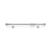 SET GARNIŠNI boja nerđajućeg čelika, metal